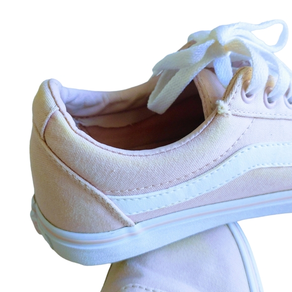 Vans Old Skool Pale Pink Women's Shoes - Picture 6 of 12